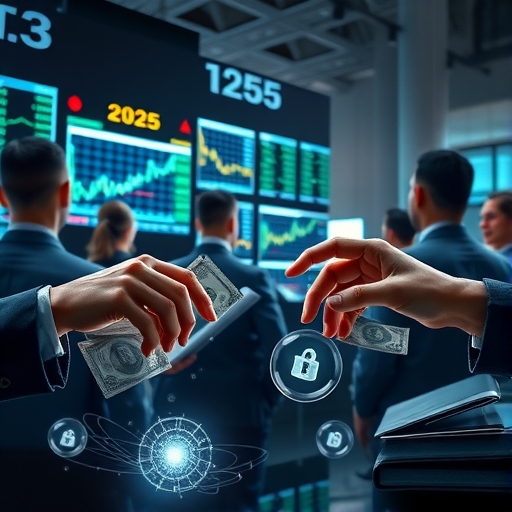 未來感外匯交易場景：數位化金融市場的動態視覺呈現