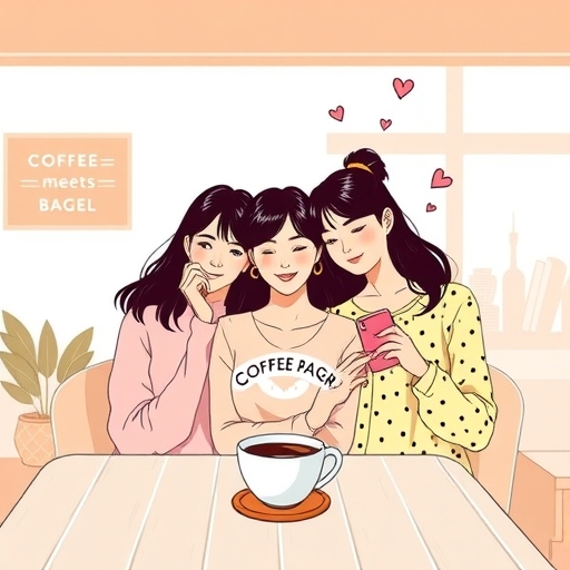 Coffee Meets Bagel 創辦團隊概念圖