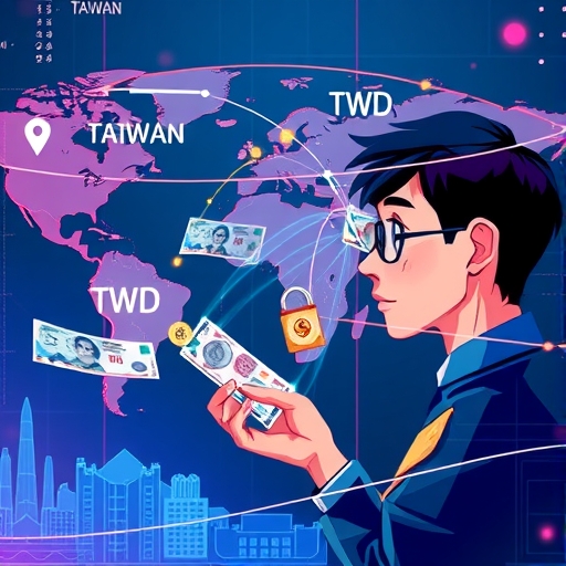 金融科技與資金流動象徵：台幣跨境進入全球外匯市場
