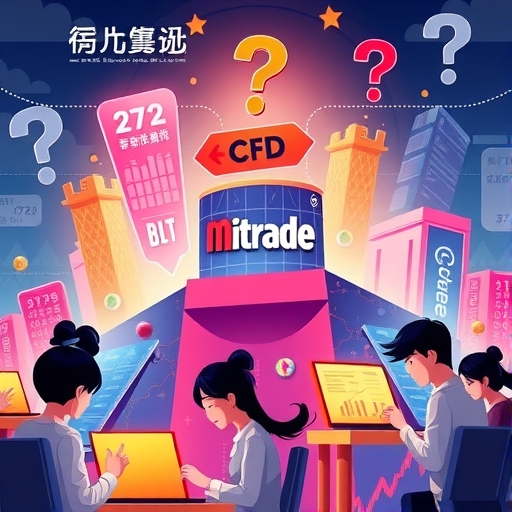 全球金融市場與數位交易蓬勃發展示意圖