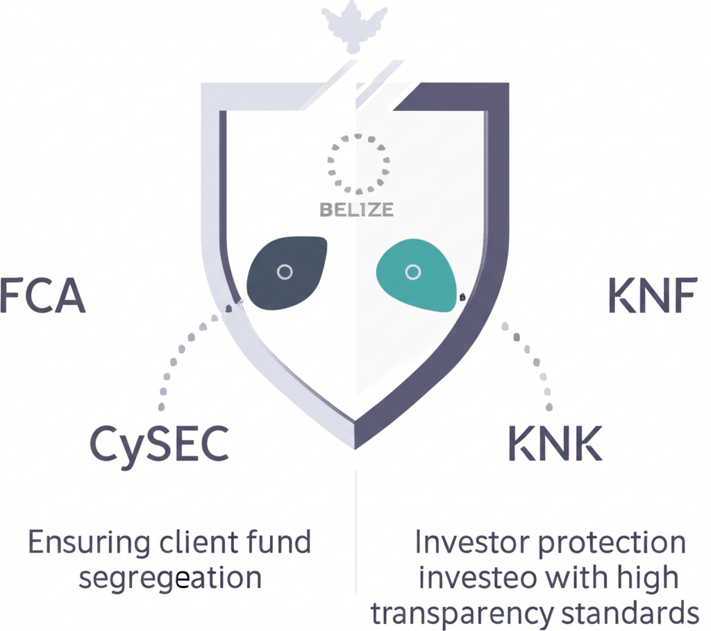 XTB受FCA、CySEC、KNF與IFSC等多國監管機構監管，確保客戶資金安全與高透明度