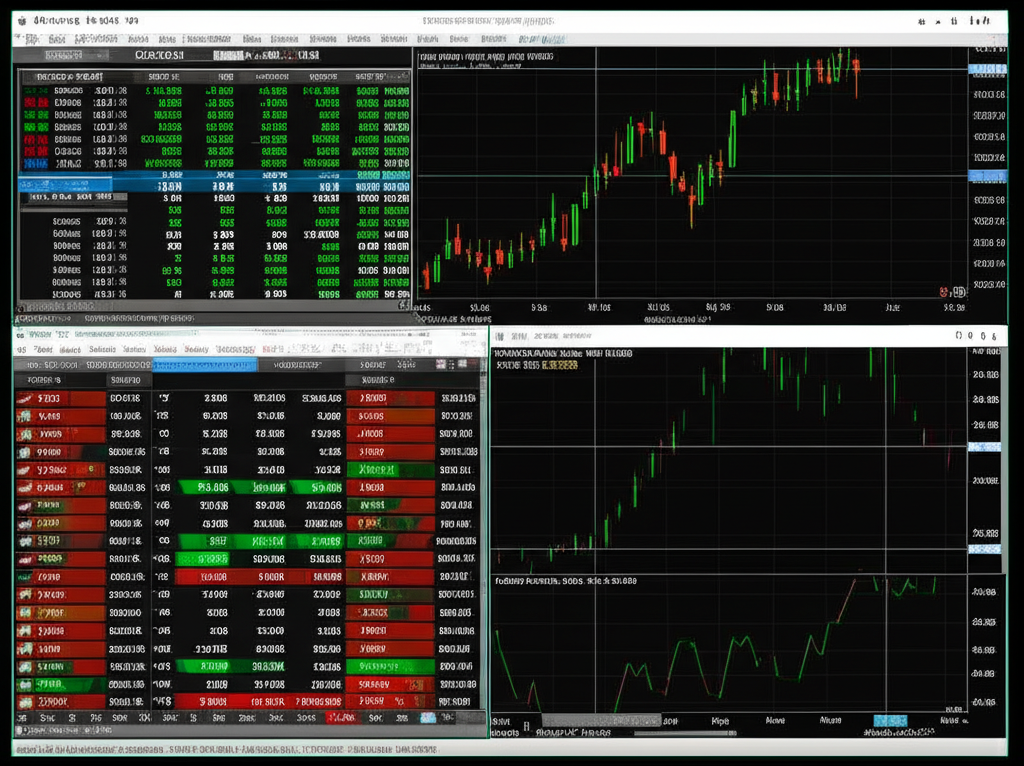 MetaTrader 5 交易平台介面示意圖,展示由 MetaQuotes Software Corp. 於 2010 年推出的先進 MT4 升級版,包含圖表與數據