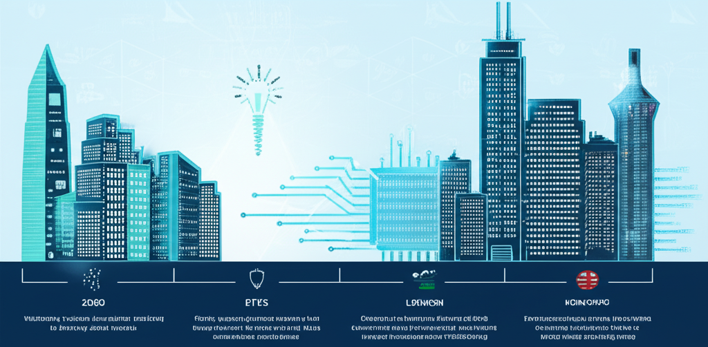 An illustration of Jane Street Capital's journey from its founding in 2000 by visionary traders expanding from stock options to diverse asset classes like ETFs bonds commodities foreign exchange establishing a global trading network in major financial hubs like New York London Hong Kong driven by strong technology and risk management