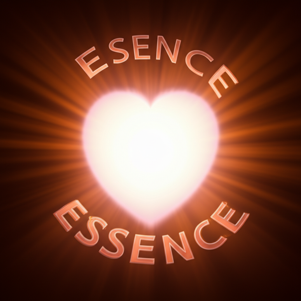 一本字典頁面突出 'essence' 與其中文翻譯 本質 精髓 核心 要素，旁邊有名詞符號標示其文法功能