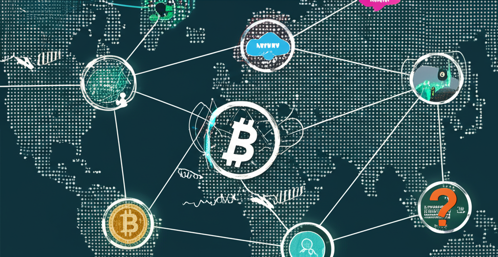 全球比特幣挖礦網絡，突出 Bitdeer 標誌，雲端挖礦資料中心與股票圖表，暗示用戶關切與投資機會