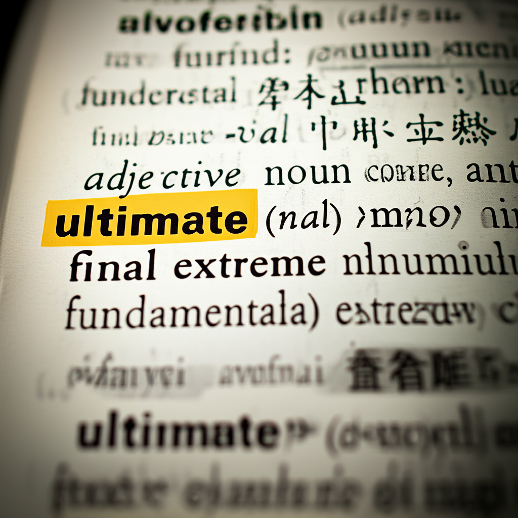 Ultimate Best Example ultimate 中文:揭秘「終極」的10種用法,讓你英語表達更精準! | AI 外匯分析室