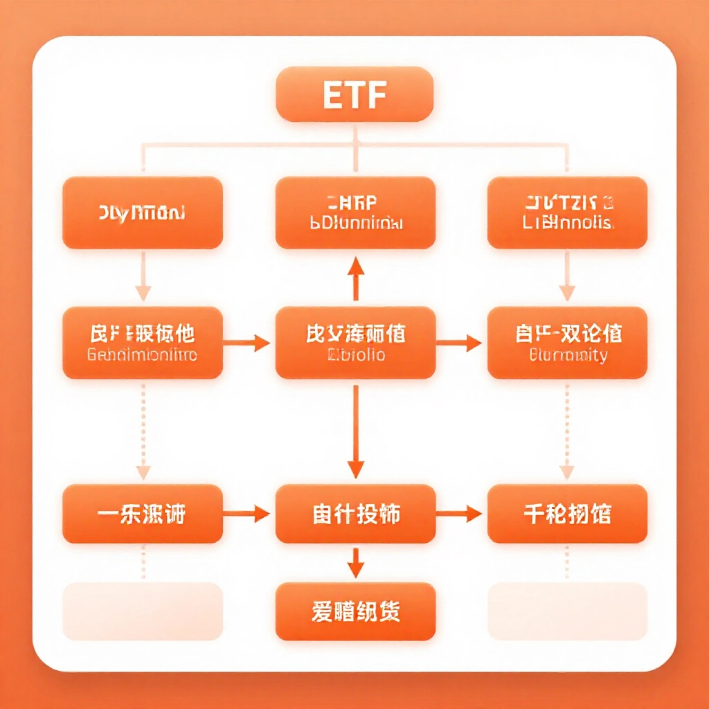 ETF 配息邏輯流程圖顯示股票選股與高換手率成分調整