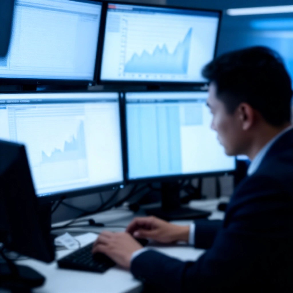 智慧型手機螢幕顯示數位銀行App,帳戶餘額、交易紀錄與MyData授權按鈕,使用者手指點擊,明亮鮮豔色彩,現代科技介面