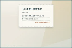 玉山證券開戶完整攻略：資格、文件、手續費與線上流程一次看